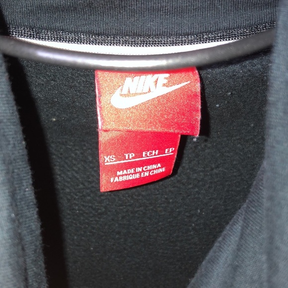 Nike cowl neck black sweatshirt Nike hoodie size XS workout causal hoodie sports - Picture 9 of 9